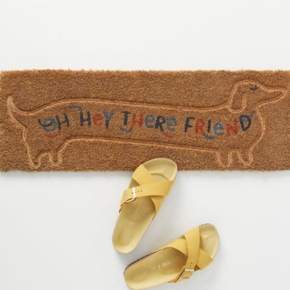 Other - Anthropologie Dashund Doormat Nwt